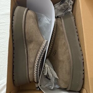 UGG Men's Brown Suede Slip-On Loafers